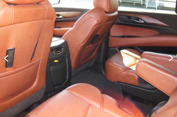 車内清掃(レザーシート)